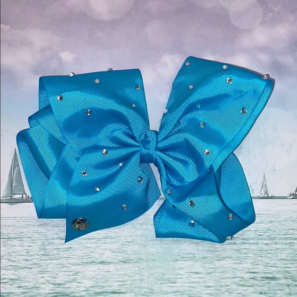 Large Blue Rhinestone Jojo Siwa Bow